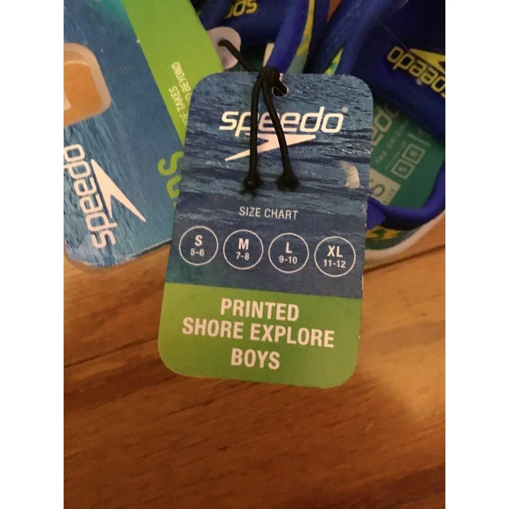 Speedo Toddler Boy’s Water Shoes Size 5-6 NWT